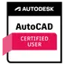 Badge Autodesk Certified User – AutoCAD